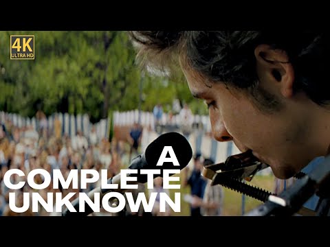 A Complete Unknown (2025) 4K - "The Times They Are A-Changin" Scene