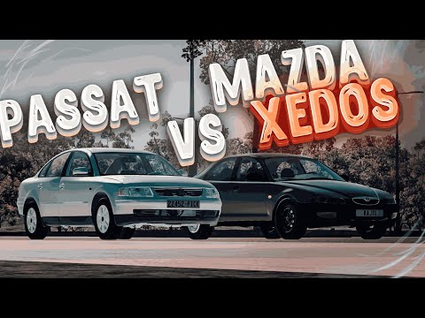 Mazda Xedos 6 VS Volkswagen Passat B5 | Проверка тормозов, Ралли, Краш-Тест - BeamNG Drive