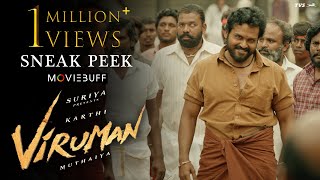 Viruman - Sneak Peek | Karthi | Aditi Shankar | Yuvan Shankar Raja | Muthaiya | @tvsmotorcompany