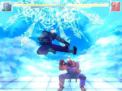 Mugen : Shin Oni vs Shin Akuma (A.I Patch)