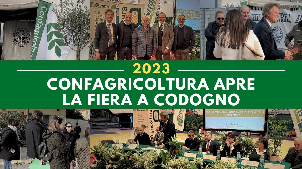 CONFAGRICOLTURA apre la FIERA DI CODOGNO | SFIDE del futuro della ZOOTECNIA al centro del convegno