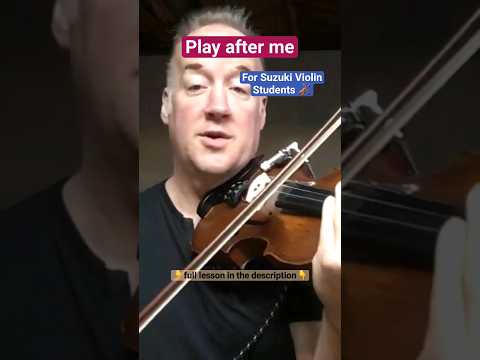 I Can't Believe How Easy This Is! Play Along On Violin For Suzuki Players