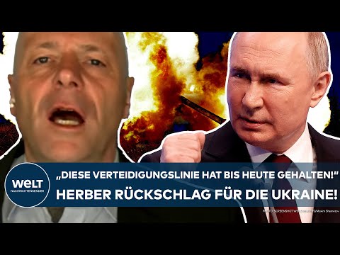 PUTINS KRIEG: Frontverschiebung! "Das ist ein wichtiger Pfeiler!" Russen brechen Verteidigungslinie