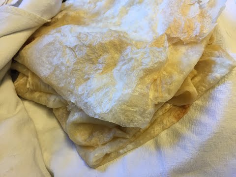 How to Make Druze Mountain Bread - Delicious!