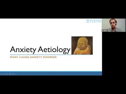 Online Tutorial | Anxiety Disorders | Psychiatry