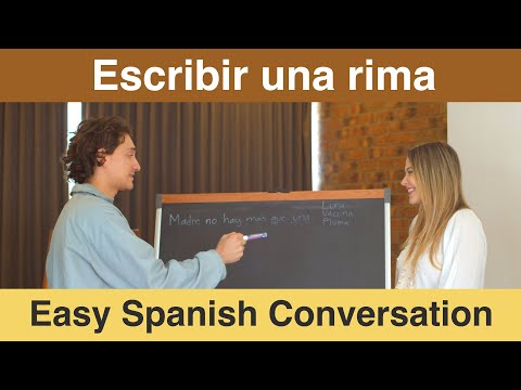 Learn Spanish for Beginners Rhyme