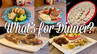 What’s for Dinner| Easy Meal Ideas| + Peanut Butter Pinwheels 😍