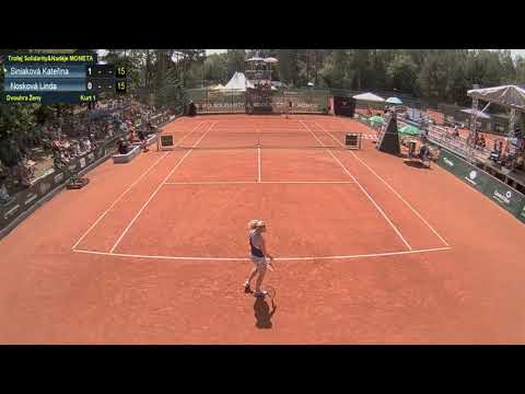 Siniaková vs Nosková_27.6.2020 - Trofej Solidarity a Naděje ČTS by MONETA - Macha Lake Open_SF