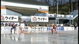 preview picture of video 'Speed Skating 1996/97 World Cup Ikaho Japan Ladies 500M 2/2'