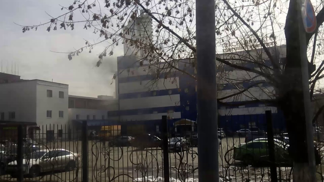 Пожар в торговом центре «Персей для детей» на Малой Семеновской в Москве