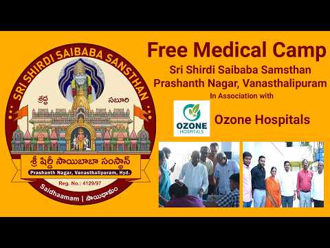 Free Health Check-Up Camp at Prashanth Nagar with Ozone Hospitals