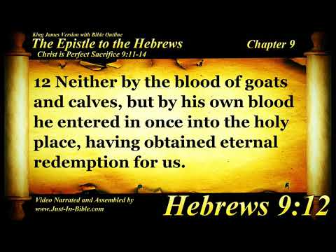 Hebrews Chapter 9 - Bible Book #58 - The Holy Bible KJV Read Along Audio/Video/Text