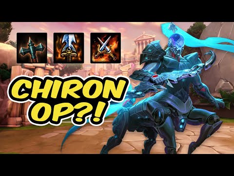 CHIRON IS ACTUALLY GOOD?! SMITE Chiron Carry Auto Attack Build!