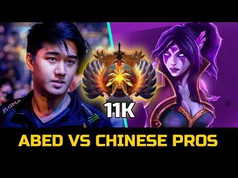 ABED VS CHINESE PROS IN RANK - 11KMMR INTENSE GAME