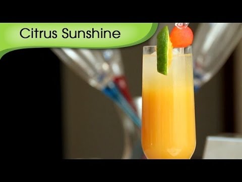 Citrus Sunshine | How To Make Orange Mocktail | Orange Juice Recipe | Ruchi Bharani [HD]