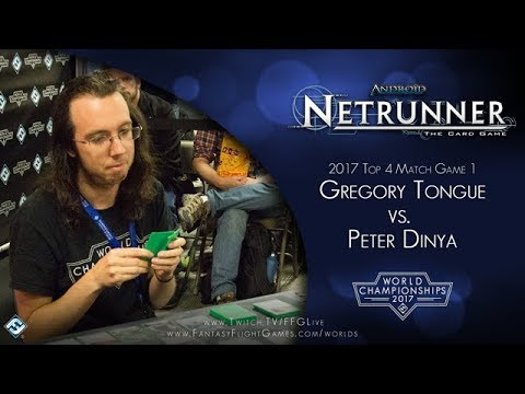 FFG Worlds 2017 - Android: Netrunner  - Top 4 - Game 1