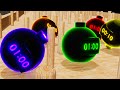 1 Minute Timer Bomb 💣 | Marble Bomb Race | 3D Timer