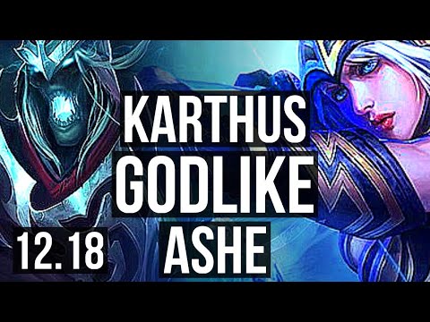 KARTHUS & Zilean vs ASHE & Sona (ADC) | 14/2/13, 1200+ games, Godlike | EUW Diamond | 12.18
