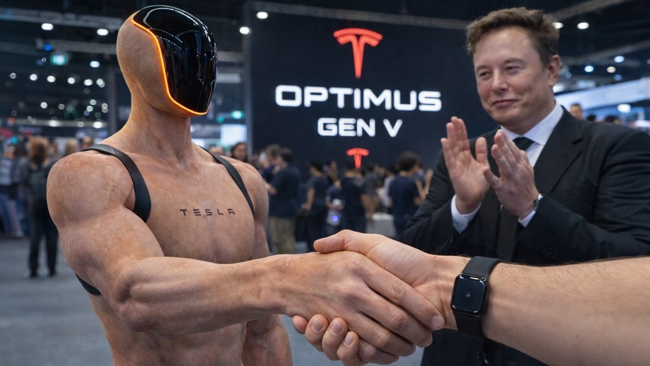 Elon Musk’s New Tesla Optimus Robot Looks Shockingly Human