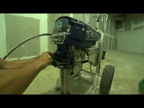 Graco Mark X max festék- és glettszóró akció közben!