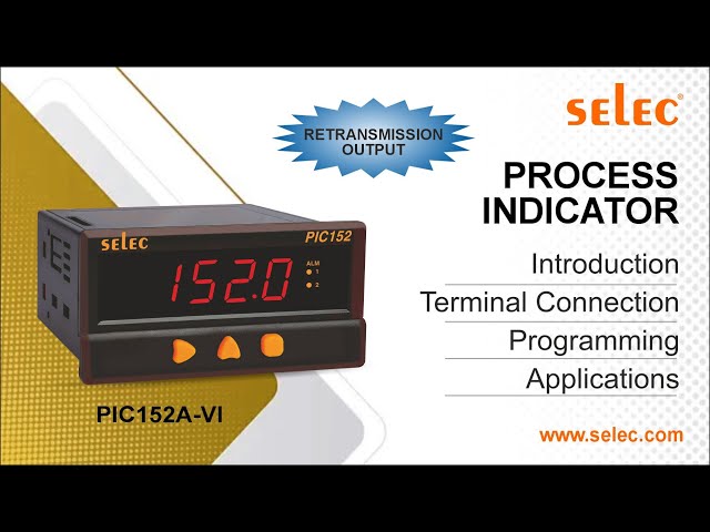 Process Indicator - Select Pic101n Digital Process Indicator Trader ...