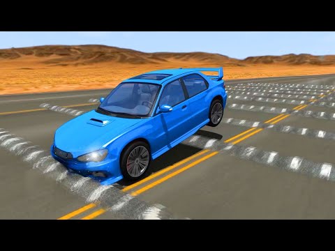 Dangerous Intersection Car Crashes #4 - BeamNG.Drive