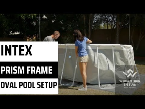Intex Prism Frame Pool Oval Review, Test, and Setup | Complete Guide