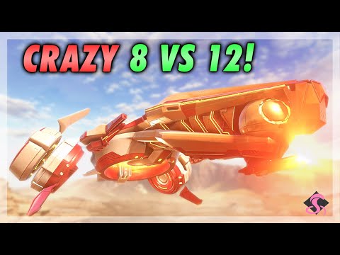 Crazy 8 vs 12 Against Overthrown on Sanctum! - Halo 5: Guardians