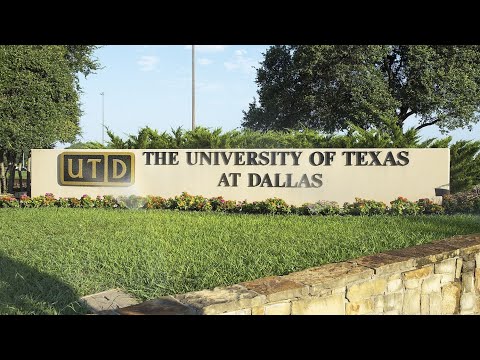 My first day at The University of Texas at Dallas!