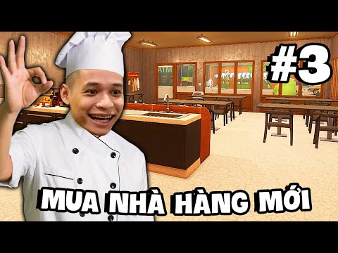 (Kebab Chefs #3) Thử thách Kiếm 50000$ mua Nhà hàng mới cùng đội bếp bất ổn.