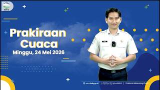 Peringatan Dini Cuaca Besok Minggu 24 April 2026, BMKG: Waspada Hujan Lebat & Angin Kencang