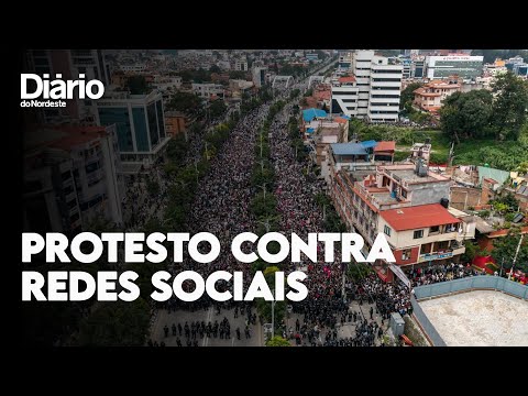 Protesto contra bloqueio de redes sociais no Nepal deixa 19 mortos