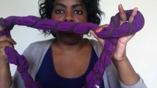 DIY: Rope Necklace & Loop T-shirt Scarf