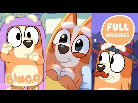 18 FULL EPISODES 🧡 ✨ | 2 HOURS of Bingo & Bluey Full Episodes 😯 | Bingo - Official Channel