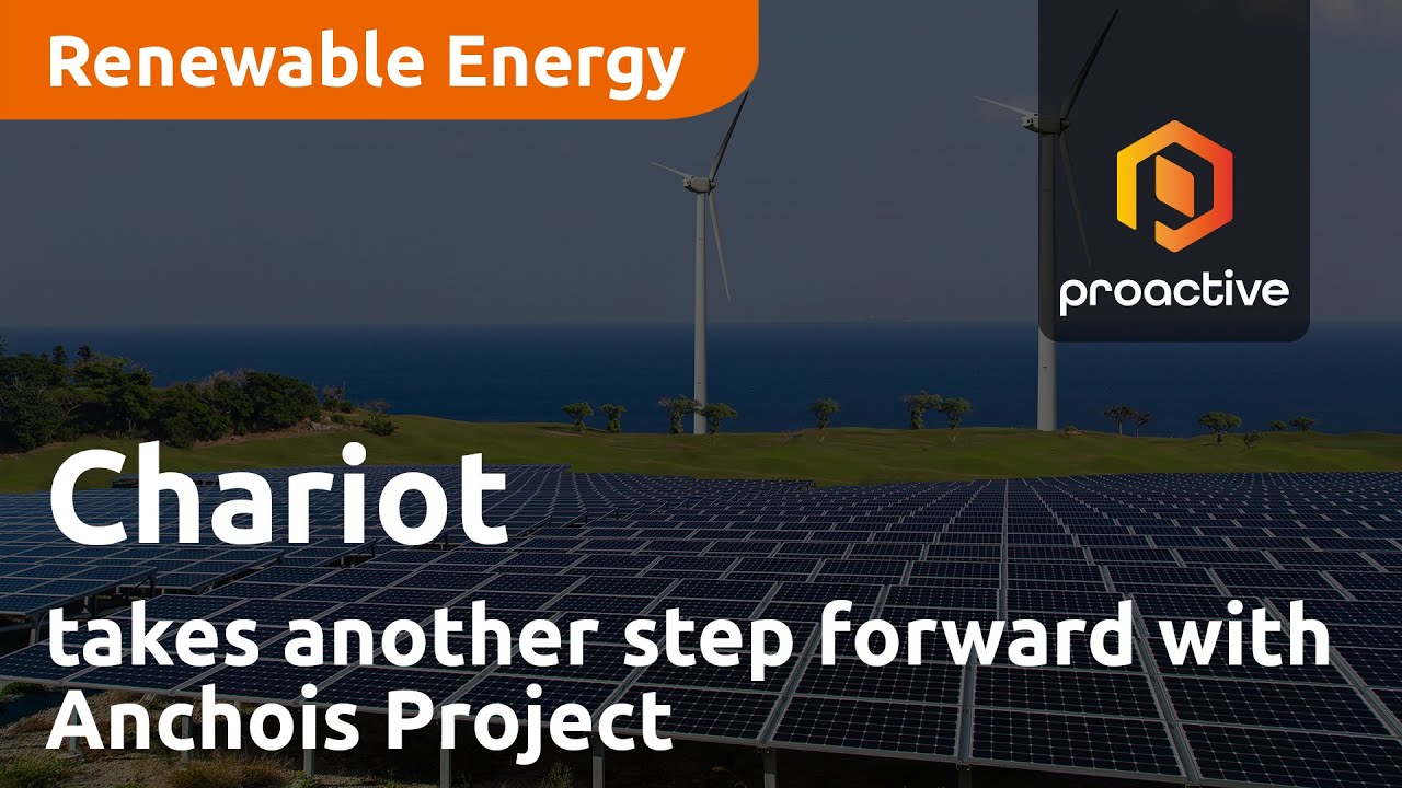 Chariot takes another step forward with Anchois Project