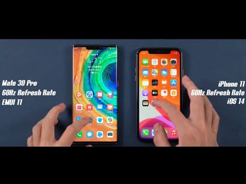 EMUI 11 vs iOS 14 - Side By Side Comparison