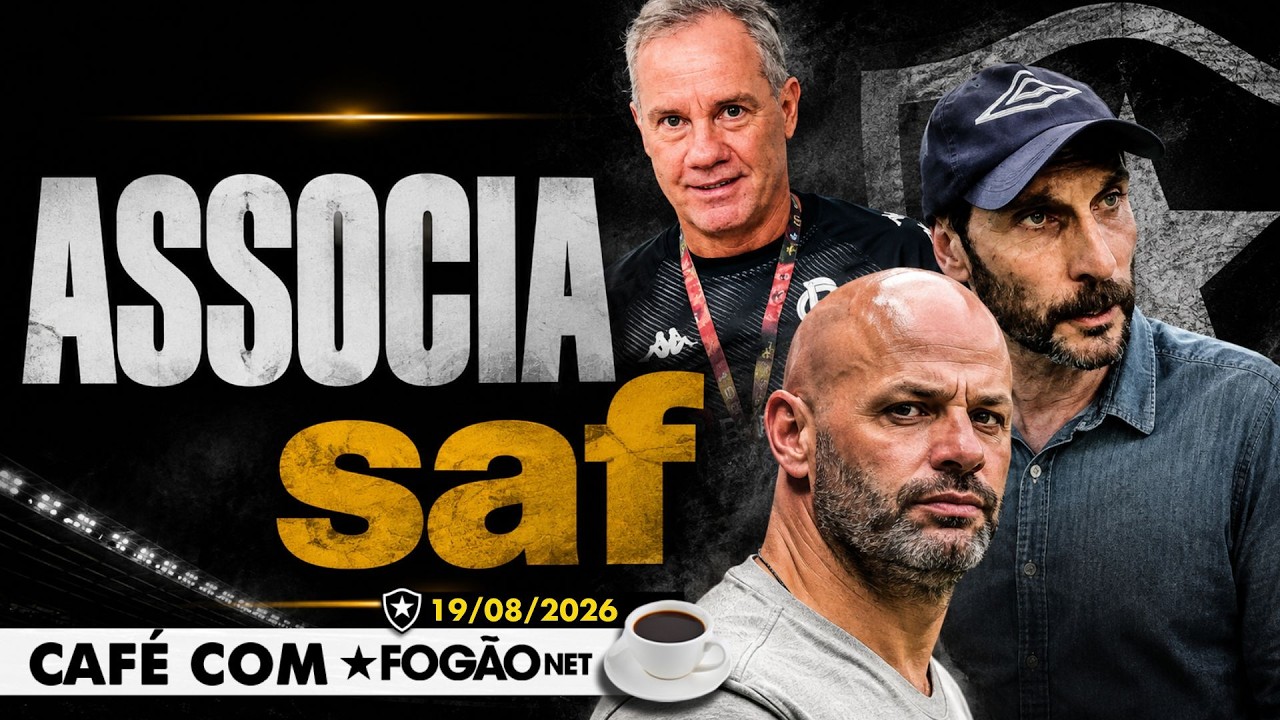LIVE CAFÉ COM FOGÃONET | Botafogo demite Franclim Carvalho; comissão iniciada; Bellão pode ser efetivado