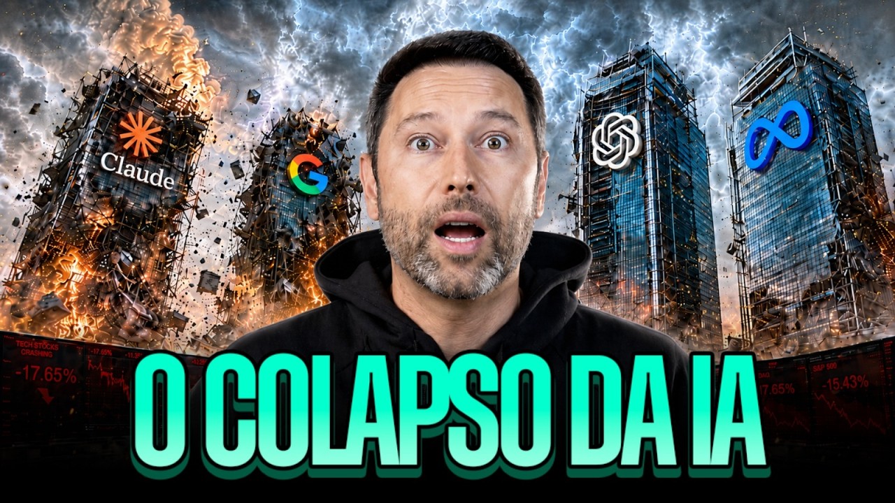 O COLAPSO DA INTELIGÊNCIA ARTIFICIAL COMEÇOU? | O MERCADO JÁ PERCEBEU O QUE ESTÁ ACONTECENDO?