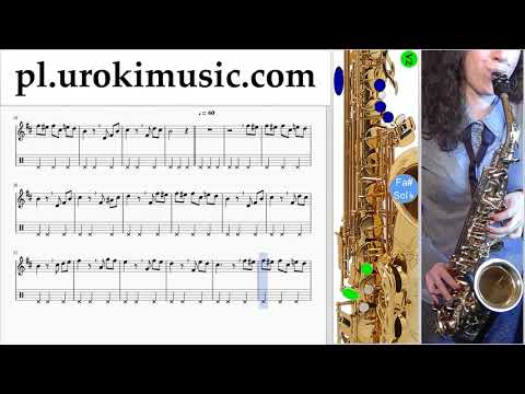 Nauka Gry Na Saksofonie (Tenorowy) Beethoven - Für Elise Nuty Poradnik Część 2 um-b463