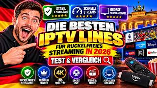 Die besten IPTV Lines für ruckelfreies Streaming in 2026 (Test & Vergleich)