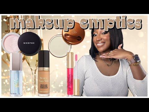 ALL THE MAKEUP I FINISHED IN 2024 (YES THIS IS LATE LOL)