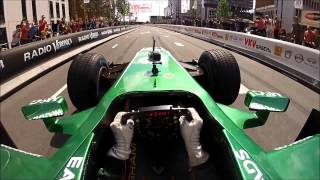 preview picture of video 'F1 onboard - Giedo van der Garde at City Racing Rotterdam'