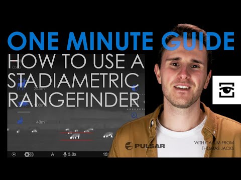 Pulsar one minute guide: How to use a stadiametric rangefinder