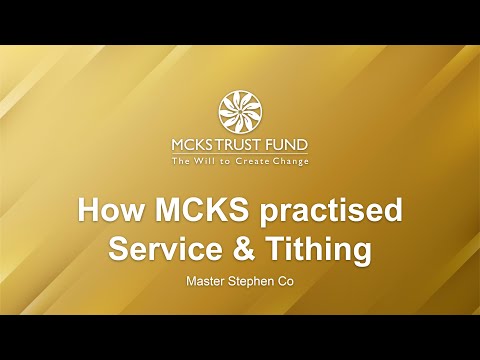 How MCKS Practiced Service & Tithing