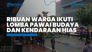 Belasan Ribu Masyarakat Nunukan Ikut Lomba Pawai Budaya dan Kendaraan Hias, Begini Kata Asmin Laura