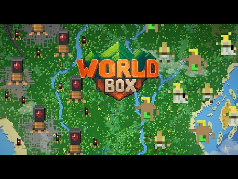Elven Civilization VS Cybercores! Who Will Win? - WorldBox