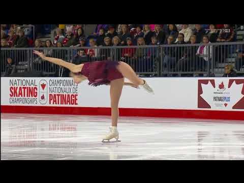 Larkyn Austman 2018 Canadian Tire National Skating Championships - FS