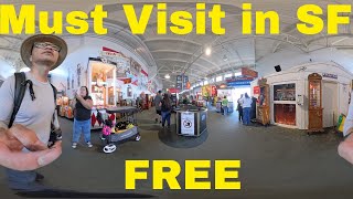 Musee Mecanique Coin Operated Arcade and Museum in SF #360vr #8k