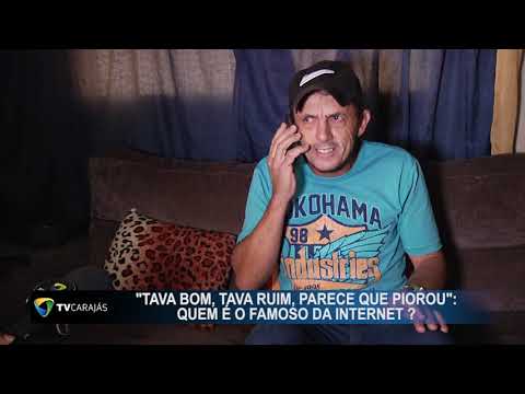 "Tava bom, tava ruim, parece que piorou" Quem é o famoso da internet?