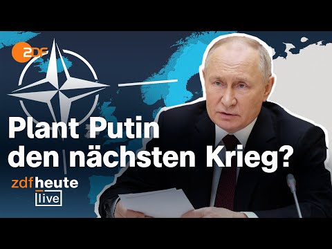 Russian confrontation with NATO: Why time is pressing | Military expert Mölling on ZDFheute live